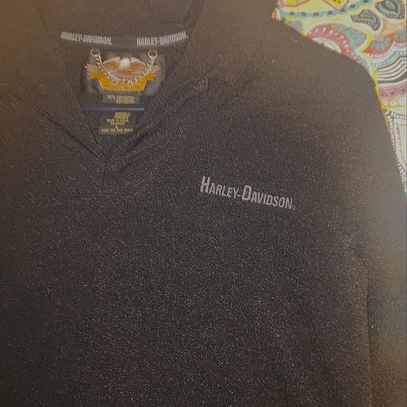 WOMENS HARLEY DAVIDSON BLOUSE - Picture 2 of 6